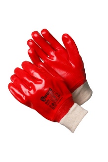 Перчатки МБС с ПВХ покрытием с манжетом-резинкой Gward Ruby